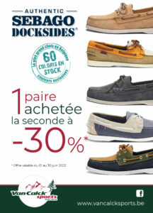 En juin, promo sur les Sebago Docksides !