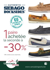 Les Sebago Docksides sont en promo en juin !